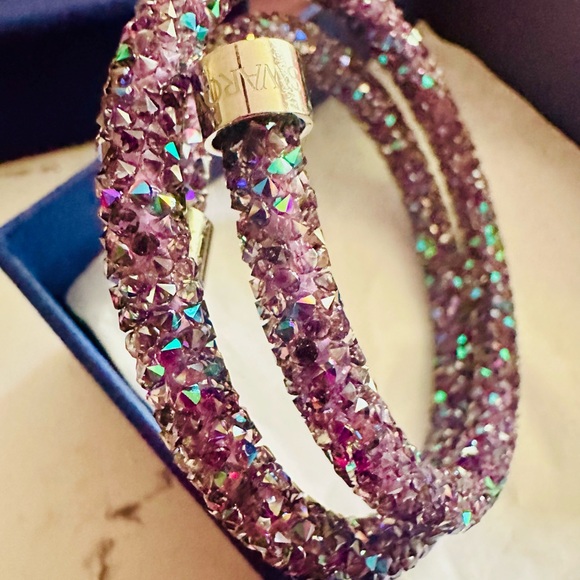 Swarovski lavender crystalline bracelet BNWT - Picture 4 of 5